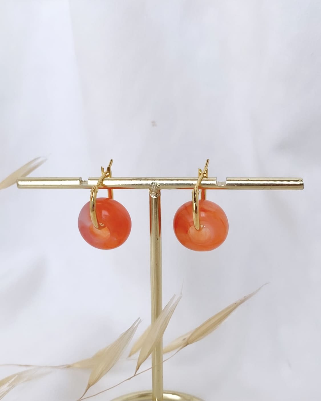 Boucles d'oreilles DONUTS doré