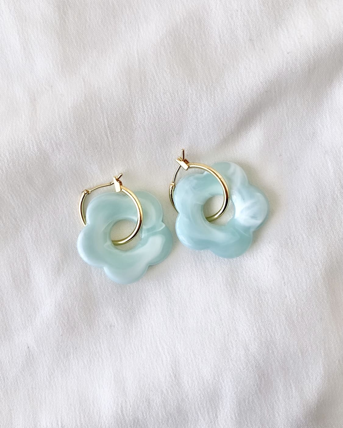 Boucles d'oreilles FLOWERS doré