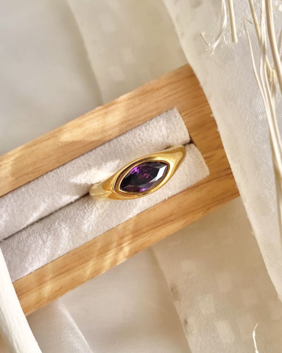 Bague BONNIE violet