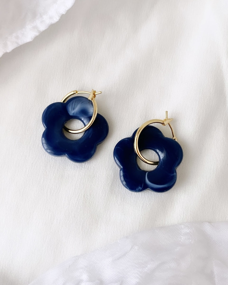 Boucles d'oreilles FLOWERS doré