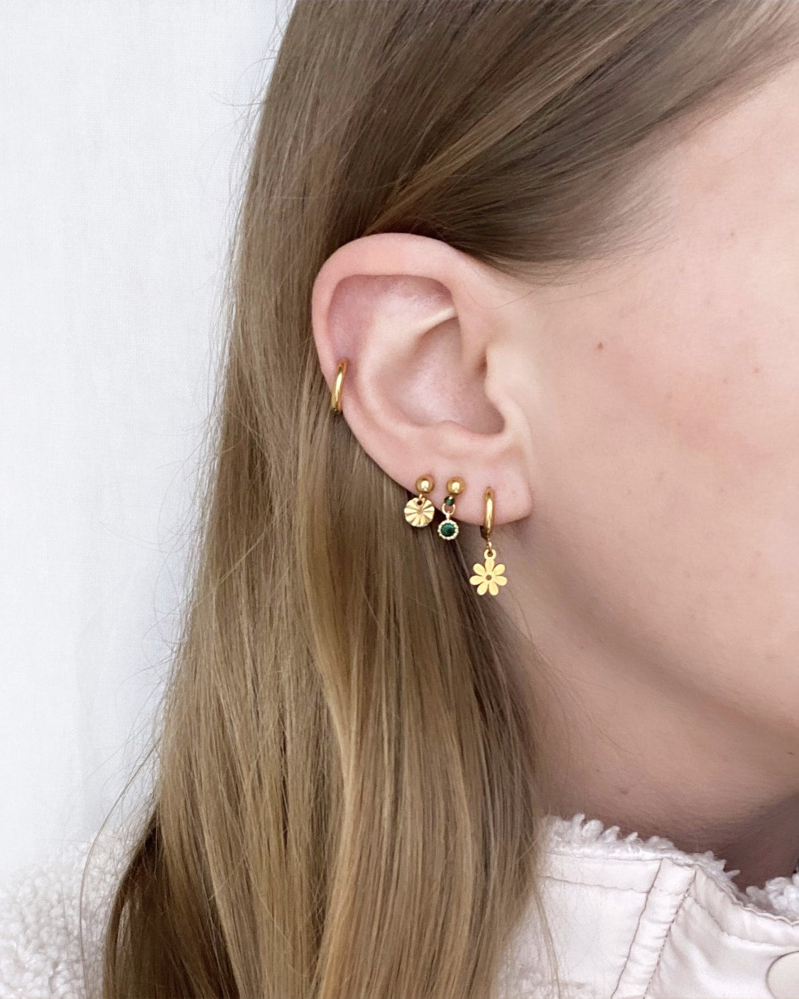 Boucles d'Oreilles FLEUR