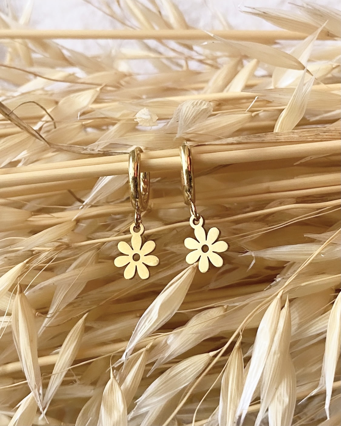 Boucles d'Oreilles FLEUR