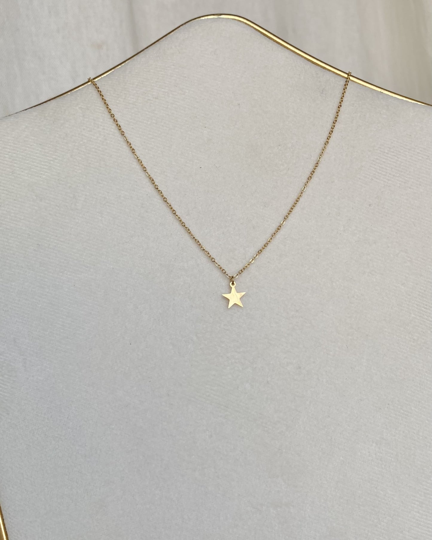 Collier STAR doré