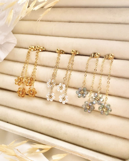 Boucles d'Oreilles FLORA