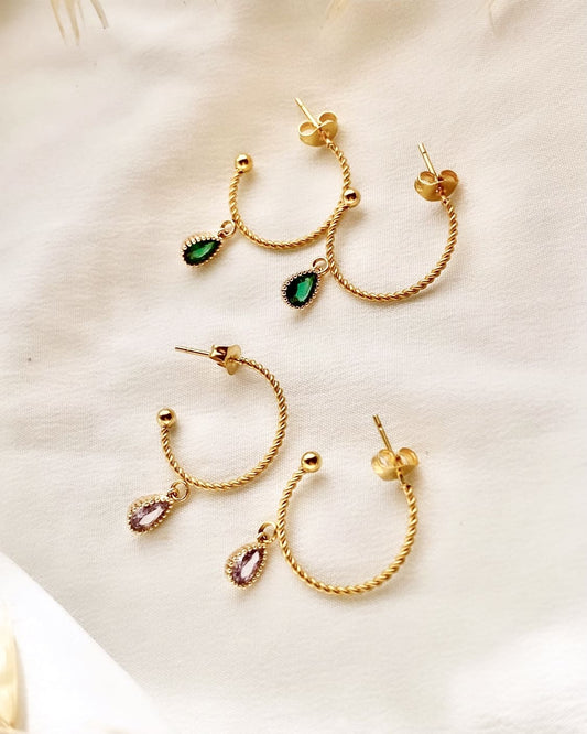 Boucles d'oreilles JASMINE