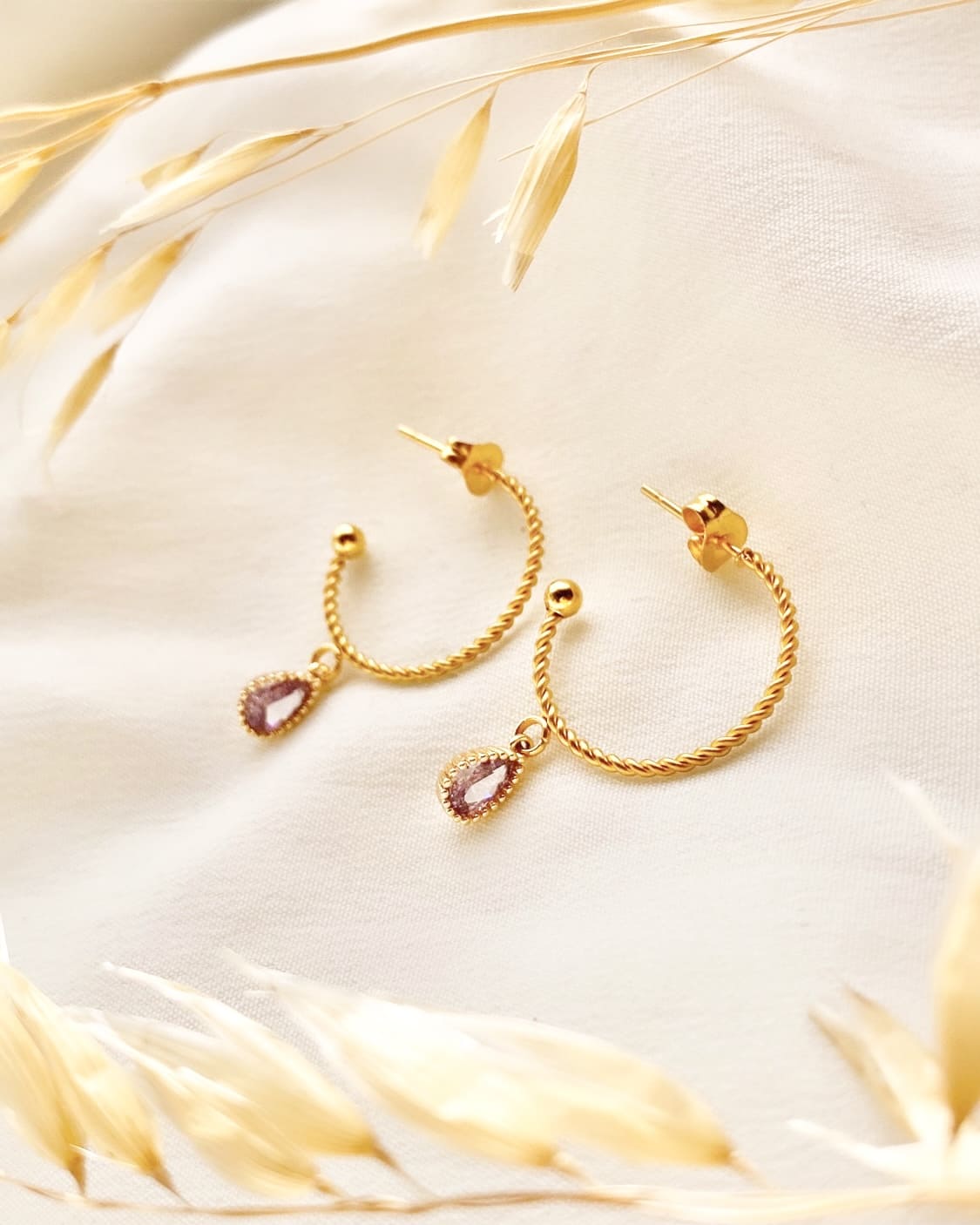 Boucles d'oreilles JASMINE