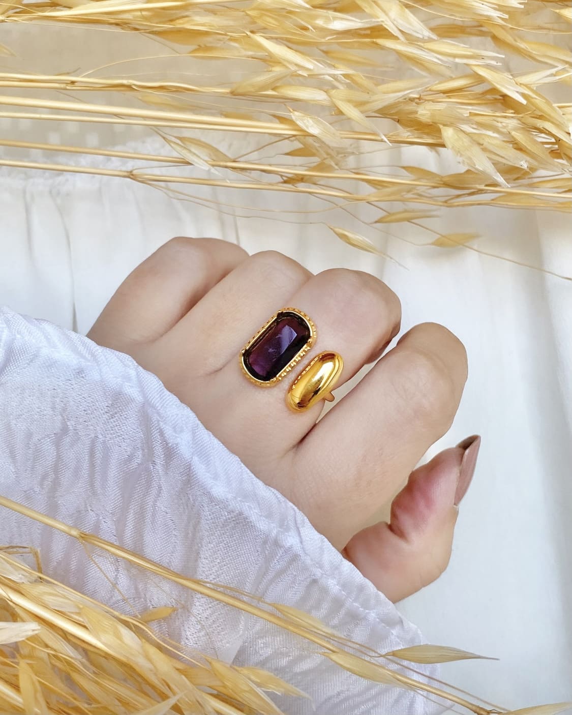 Bague MACHA violet