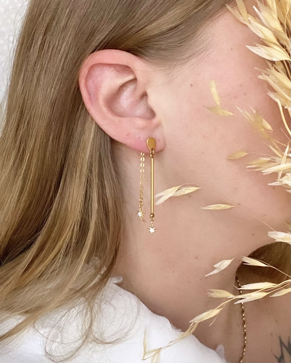 Boucles d'oreilles STARYA