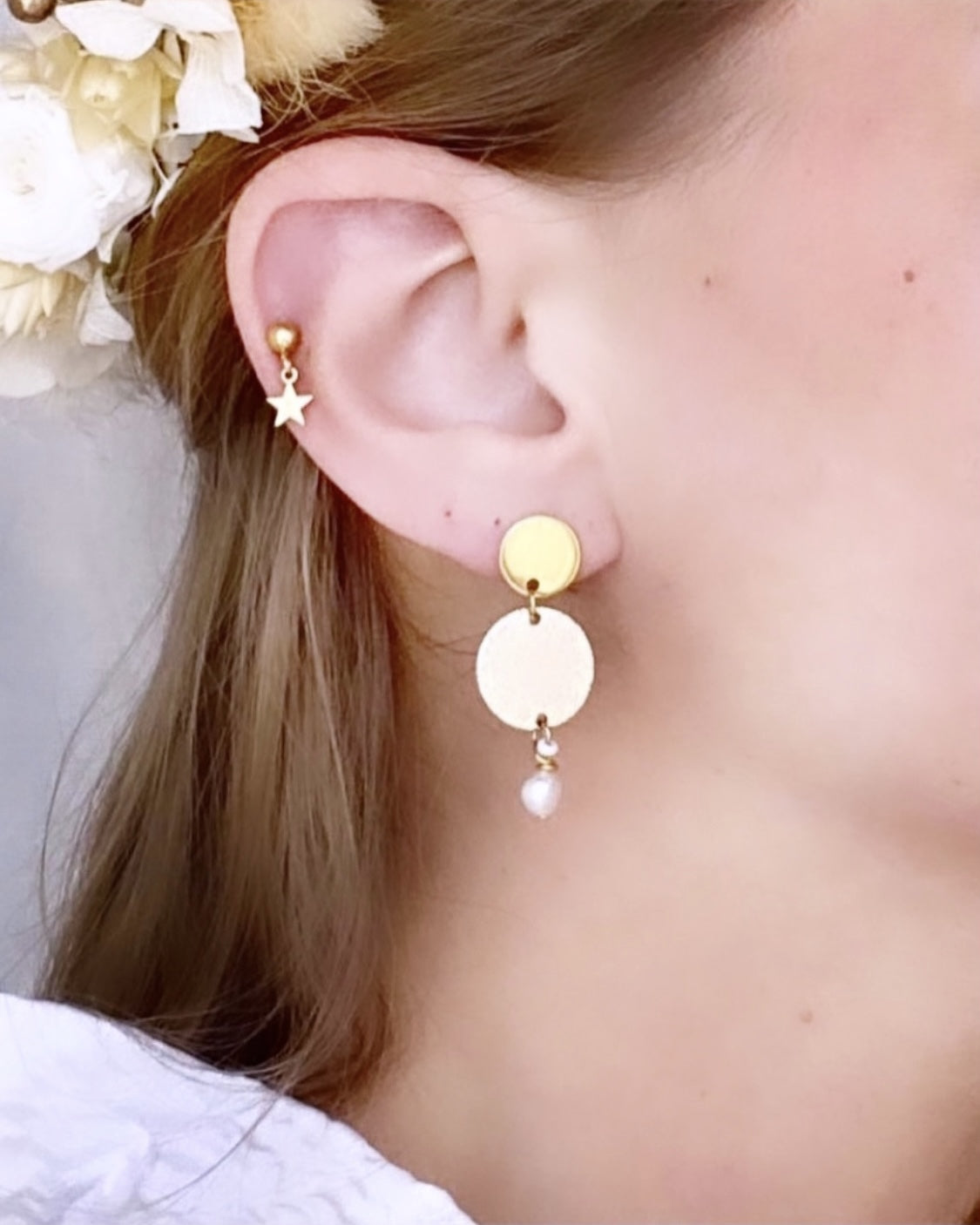 Boucles d'oreilles SOLAIRE
